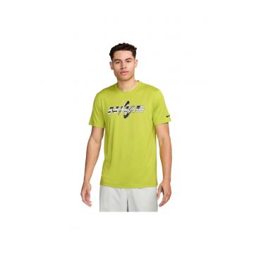 Tricou sport barbati  Dri-FIT - respirabil - poliester - verde