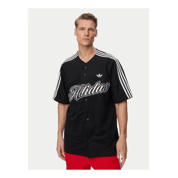 Tricou sport barbati -  negru - croiala supradimensionata - material reciclat