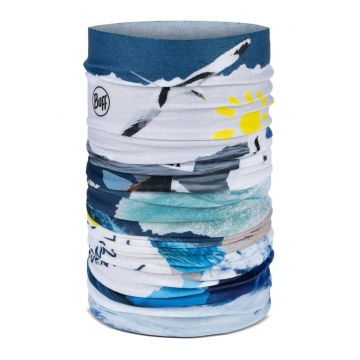 Bandana  Coolnet UV - TURBY BLUE - culoare multicolor - multisport - pentru copii - marime universala