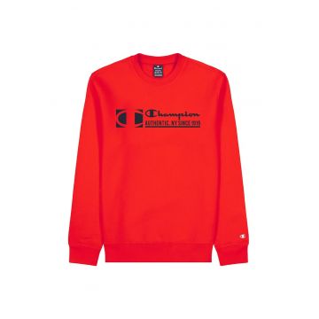 Bluza  croiala regulata - decolteu rotund - bumbac/poliester -