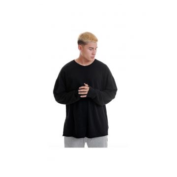 Bluza sport  70% bumbac - 30% poliester - negru