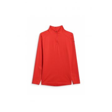 Bluza sport  barbati - calduroasa - rosu - poliester -