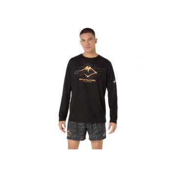 Bluza sport pentru barbati -  Fujitrail 2011D391-001 - maneca lunga - negru - poliester