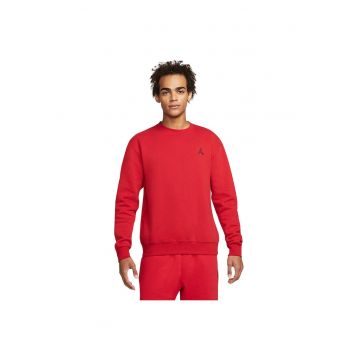 Bluza sport  rosu - bumbac - croiala lejera - semnatura Jumpman