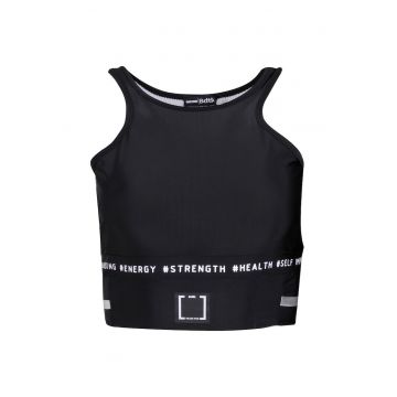 Bustiera sport 1211-906024 -  Poliester/Elastan - Negru