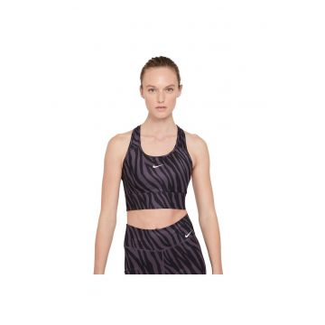 Bustiera sport dama -  Poliester - Mov -