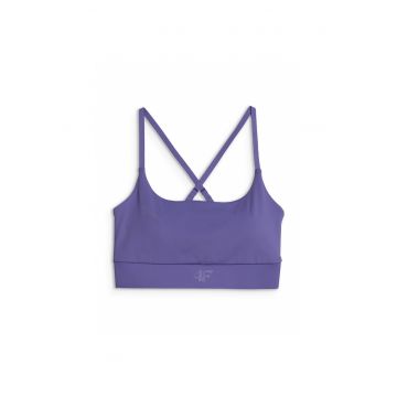 Bustiera sport  elastan/sintetic - bretele subtiri - mov