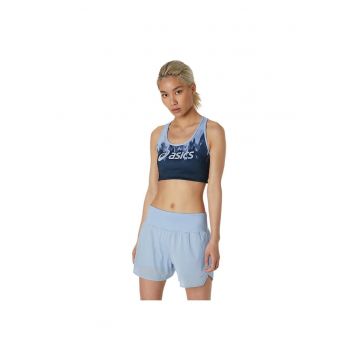 Bustiera sport  poliester - albastru