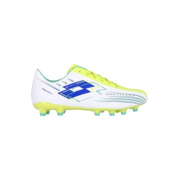 Ghete fotbal  Solista 700 VIII FG - alb - sintetic - cu suport si confort optimizat