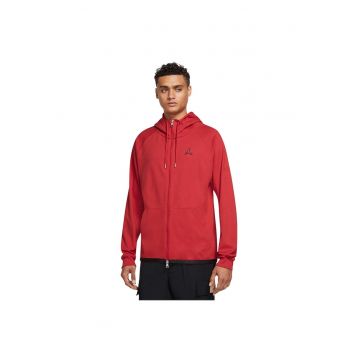 Jacheta sport  Essentials - rosie - bumbac - croiala regulata - detalii color-blocking