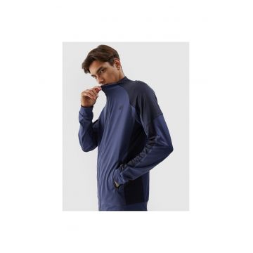 Jacheta sport  uscare rapida - albastra - material elastic