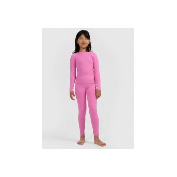 Lenjerie termoactiva  fara cusaturi - pentru fete - roz -