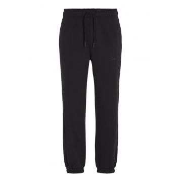 Pantaloni cu snur de ajustare pentru antrenament - Negru