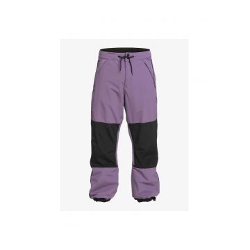 Pantaloni de schi - Quikisilver - Poliester - Negru