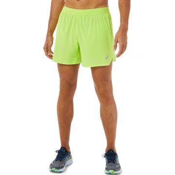 Pantaloni scurti cu talie elastica - pentru alergare - Verde fistic