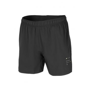 Pantaloni scurti  H4Z22-SKMF014 - poliester/elastan - negru