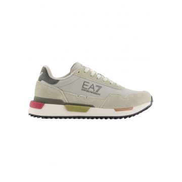 Pantofi sport  EA7 Vintage Running Nylon 53638 - Verde deschis