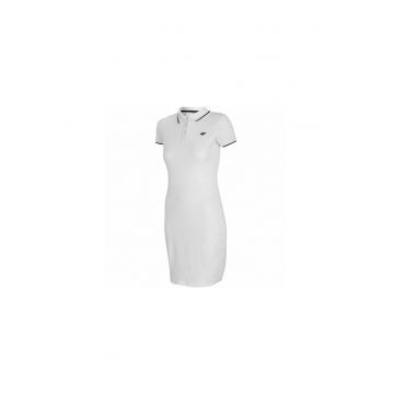 Rochie cu guler pentru golf  H4L21-SUDD080 - Alb