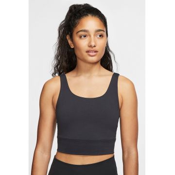 Top crop cu decolteu amplu - pentru yoga Luxe