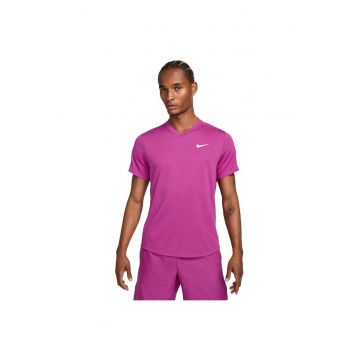 Tricou sport Court Dri-FIT Victory - maneca scurta - poliester reciclat - mov -