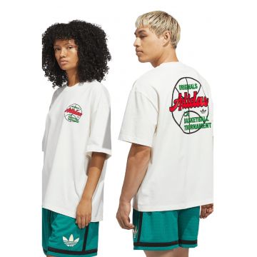 Tricou unisex lejer pentru baschet - Verde/Alb murdar