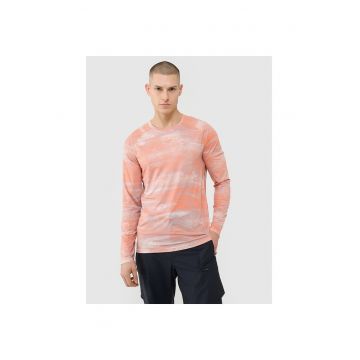 Bluza ciclism -  uscare rapida - portocaliu - material sintetic
