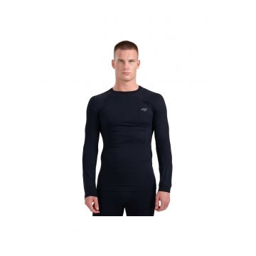 Bluza sport  termoactiv - negru - material de calitate - croiala moderna