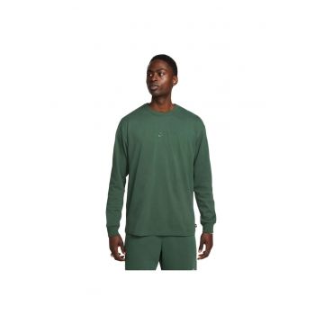 Bluza  Sportswear - maneca lunga - bumbac organic - croiala lejera - verde