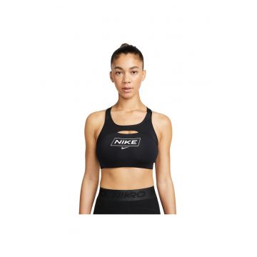 Bustiera sport DQ5252 -  Poliester - Negru -