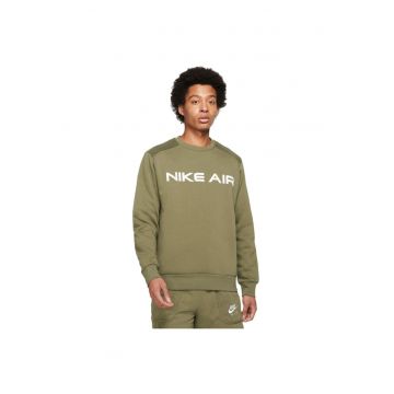 Hanorac sport  Air - casual - verde - bumbac - fleece -