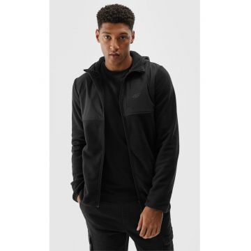 Jacheta pentru barbati  model Regular - cu gluga - poliester - negru