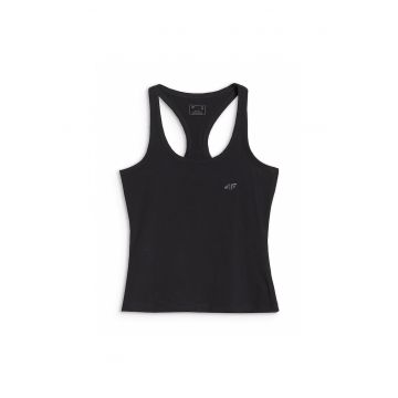Maiou sport dama WMM00TSLEF124-20S - 4F - Bumbac - Negru