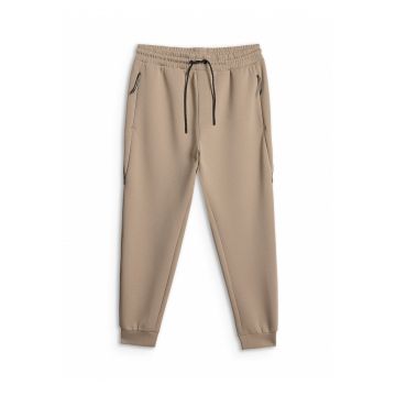 Pantaloni de trening jogger barbati - bej XXL