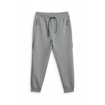 Pantaloni de trening jogger pentru barbati - gri XXL