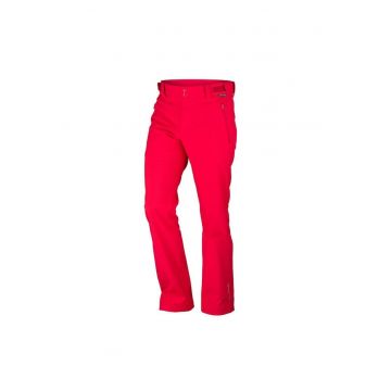 Pantaloni outdoor din softshell 3L 5K/5K pentru barbati Geron - Rosu inchis