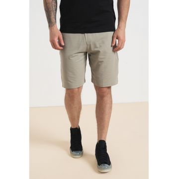 Pantaloni scurti din amestec de lyocell - pentru fitness - Gri cenusiu