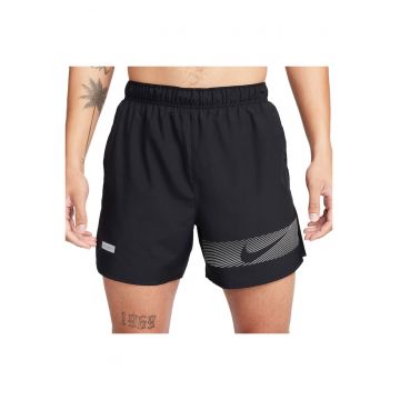 Pantaloni scurti sport  Challenger - poliester - negru -