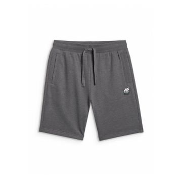 Pantaloni sport barbati -  trening - gri - bumbac -