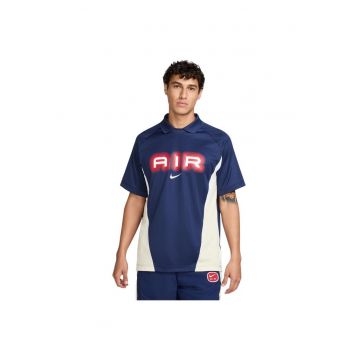 Tricou polo  Sportswear Air - confortabil - albastru - poliester