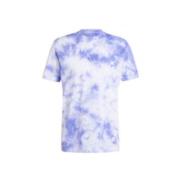 Tricou sport barbatesc  All Szn Wash Tee - albastru-alb - bumbac - Alb/Mov