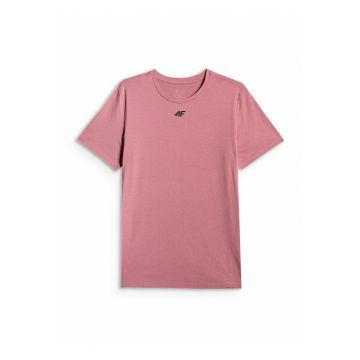 Tricou sport barbati -  pentru antrenament - uscare rapida - poliester - coral