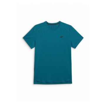 Tricou sport barbati -  pentru antrenament - uscare rapida - poliester - verde