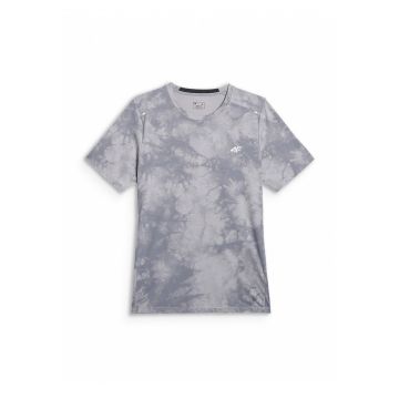 Tricou sport barbati  regular - uscare rapida - gri - poliester