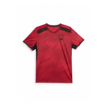 Tricou sport barbati -  regular - uscare rapida - poliester - rosu