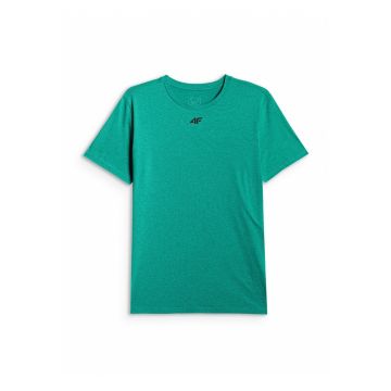 Tricou sport barbati  regular - uscare rapida - verde - material cu tehnologie 4FDry