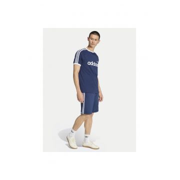 Tricou sport barbati -  slim fit - bleumarin - bumbac -