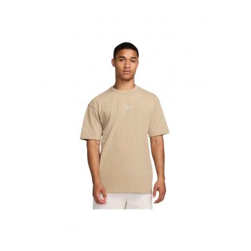 Tricou sport  Essentials Premium - croiala lejera - bej - bumbac -