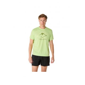 Tricou sport  Fujitrail - poliester - verde