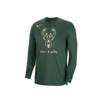 Tricou sport  Milwaukee Bucks - croiala lejera - verde - poliester -