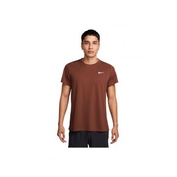 Tricou sport  Victory - respirabil - elastic - maro - poliester
